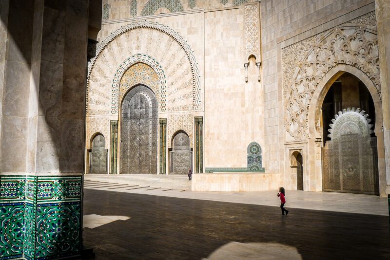 モロッコ　ハッサン2世モスク