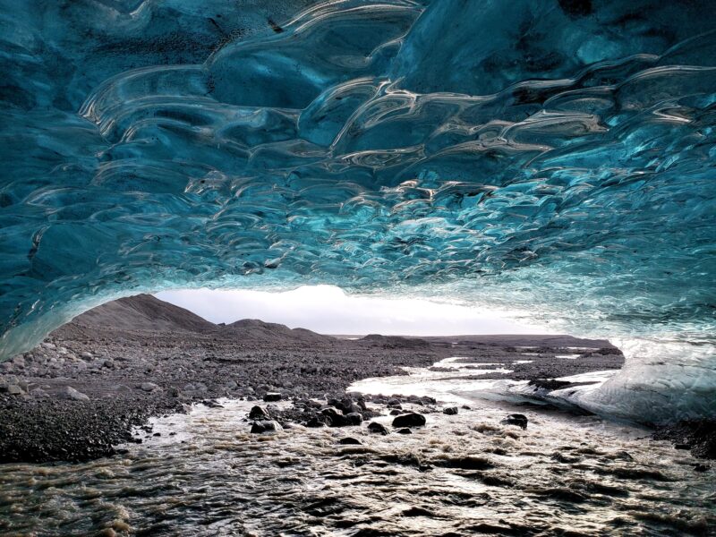 アイスランド　ヴァトナヨークトル氷河