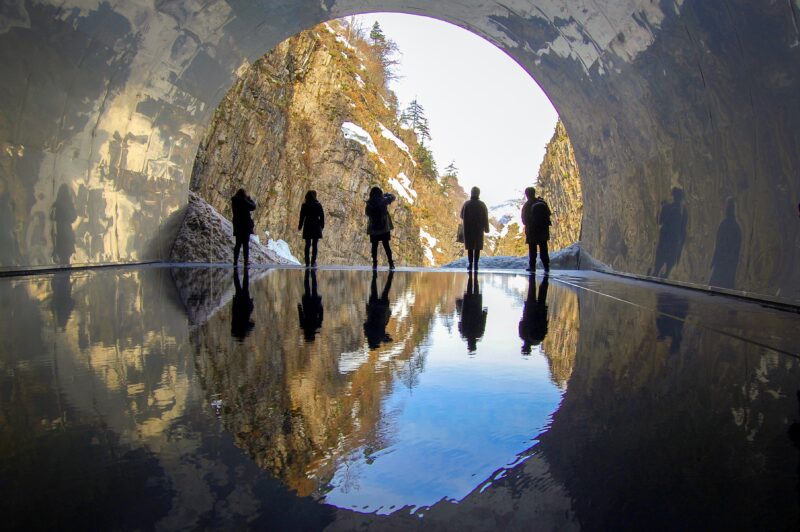 新潟県　清津峡トンネル